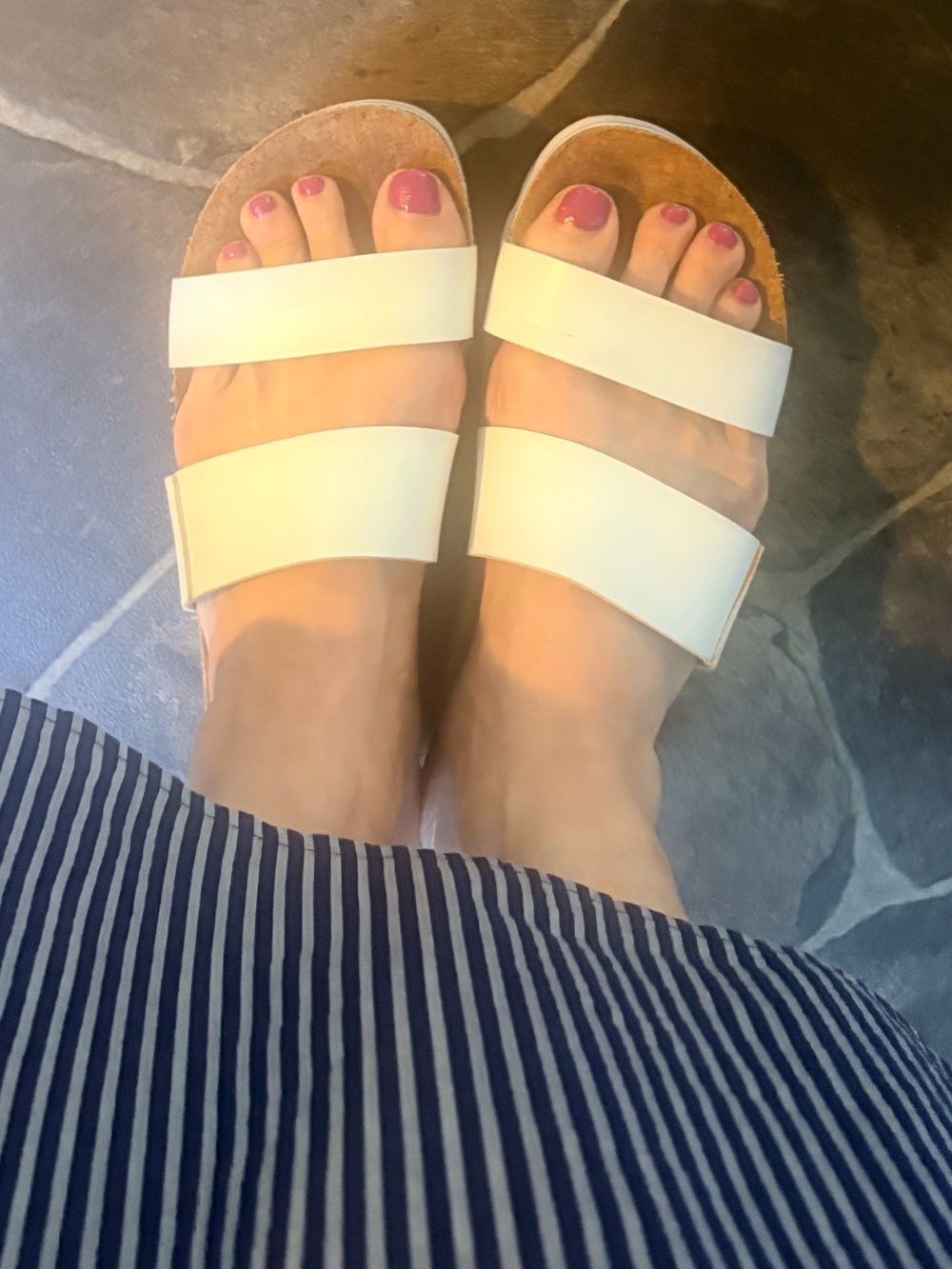 Reef Cushion Vista Hi Double Strap Slide Sandals - Picture 8 of 9